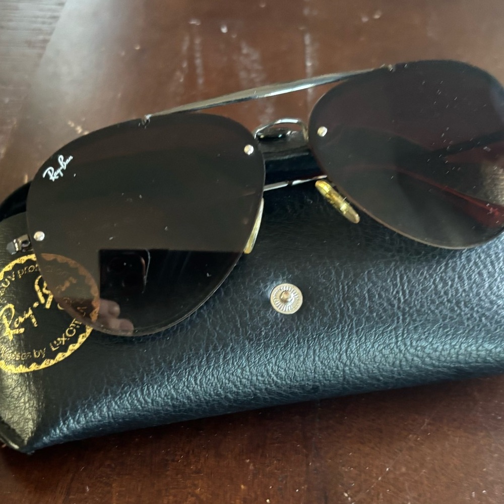 Ray-Ban gradient brown  Sunglasses with Sleek Design